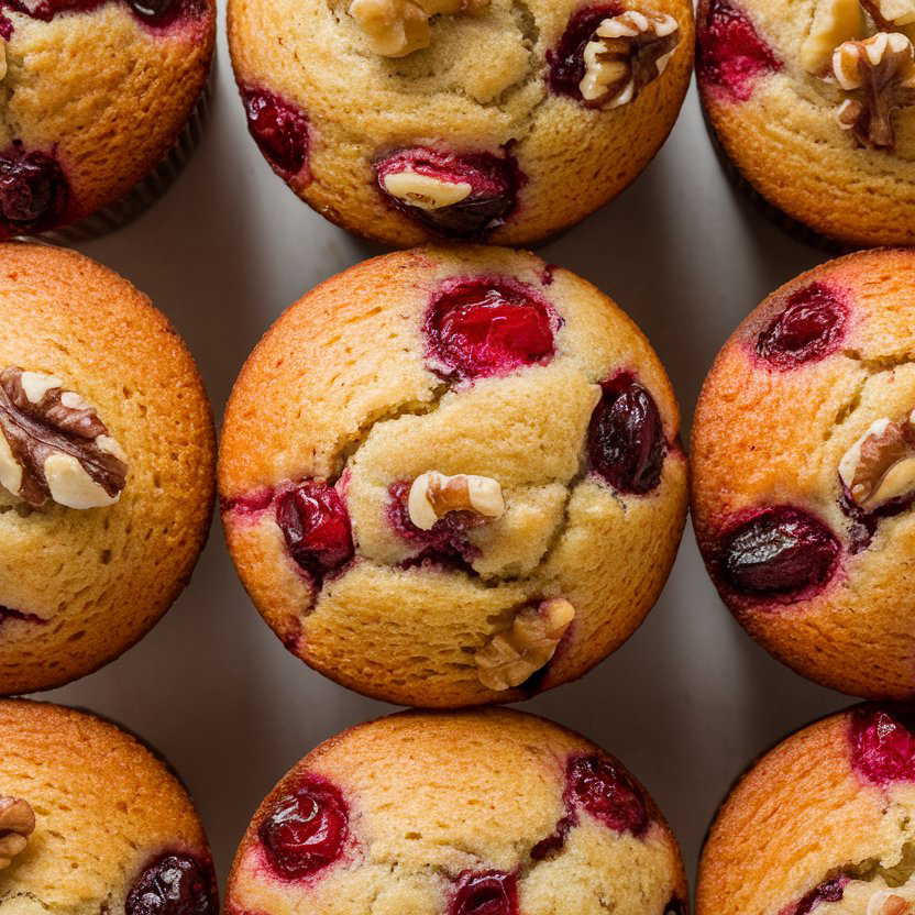 A close-up of freshly baked, moist blueberry muffins on a cooling rack.